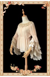 Infanta Fairytown Ball Bell Sleeved Blouse(3 Colours)